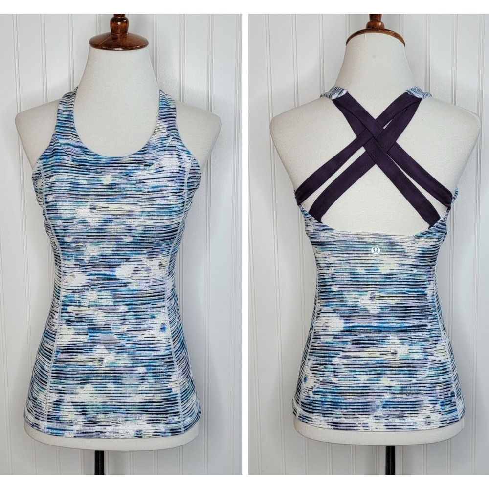 Lululemon Tank Top Women's size 4 Crossback Straps